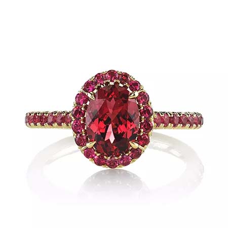 Red discount spinel jewelry