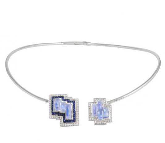 Galactic Tile necklace