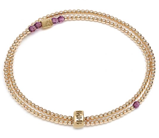 ANNIE-HAAK_Grace-Swarovksi-Crystal-Gold-Bespoke-Looped-Bracelet_Amethyst