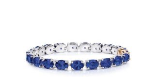 Tanzanite bracelet from the Wow collection of safi kilima Tanzanite