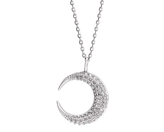 Piece of the Week: Stuller’s Diamond Moon Necklace POTW