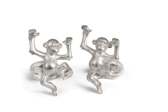 Tom inspired monkey cufflinks