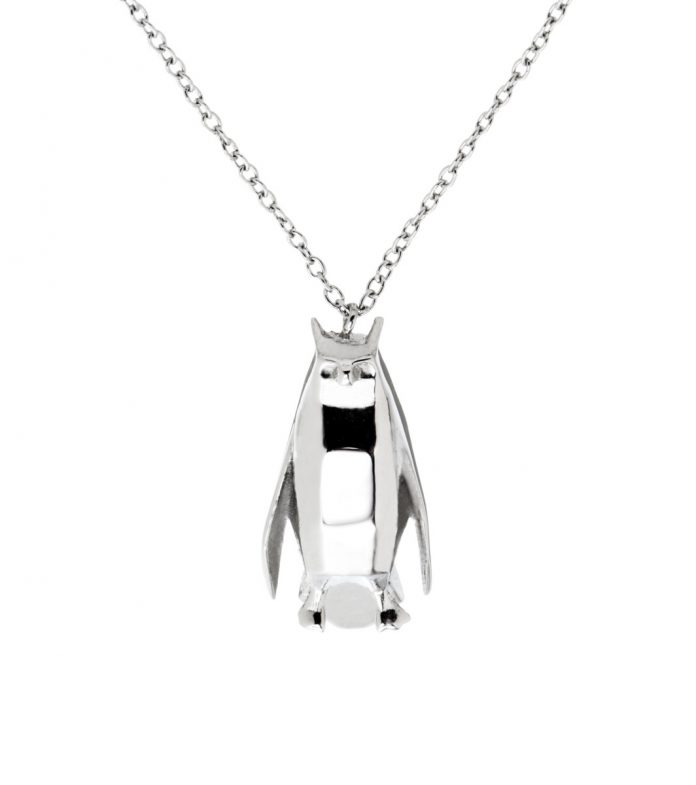 Edblad_Fauna_Owl_Necklace_Steel_Framsida