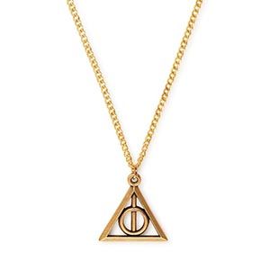 DEATHLY HALLOWS NECKLACE RAFAELIAN GOLD