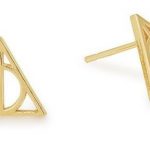 Deathly Hallows earrings from Alex and Ani’s new Harry Potter collection