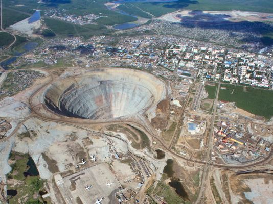Mir mine Alrosa