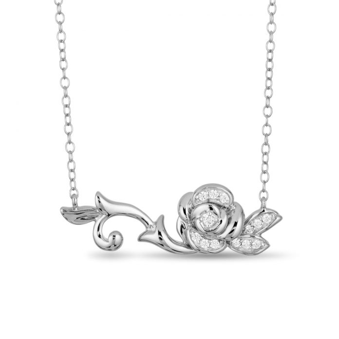 Enchanted-Disney-Silver-Diamond-Belle-Necklet-£349-at-H.Samuel