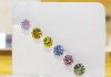 ALROSA sells colored polished diamonds