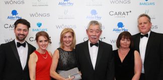 Wongs Jewellers Winter Ball in Liverpool to raise money