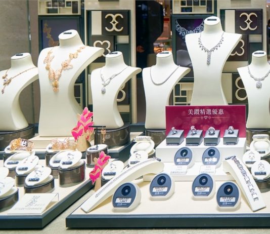 HK jewellery sales register continued growth Jewellery