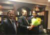 GJEPC Chairman Visits C & I Minister