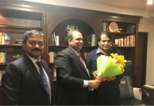 GJEPC Chairman Visits C & I Minister