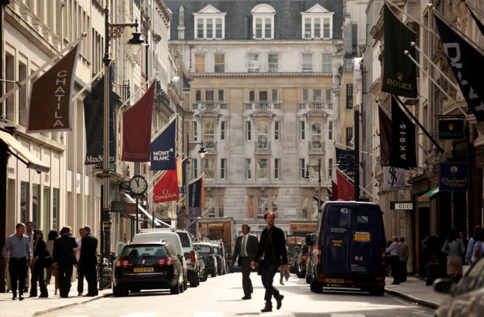 New Bond Street Has Become Europe's Most Expensive Avenue