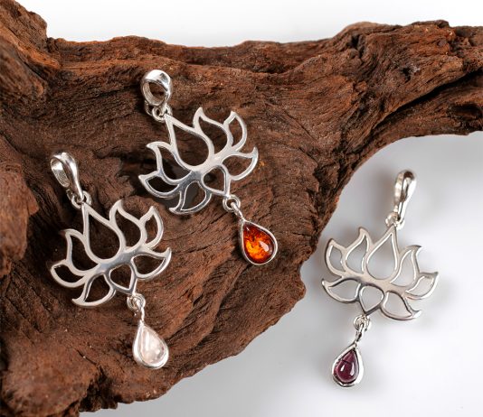 Lotus Flower Pendants