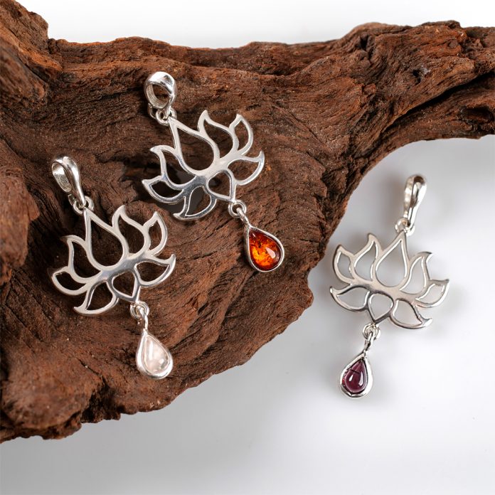 Lotus Flower Pendants