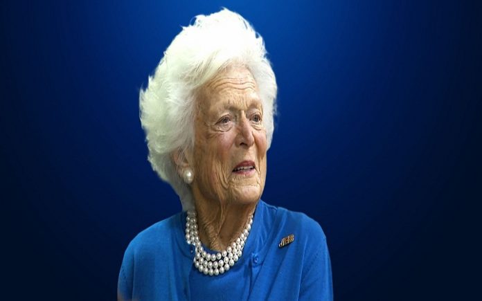 first lady Barbara Bush