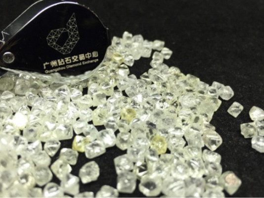 Guangzhou Diamond Exchange Holds First Run-of-Mine Diamond Tender