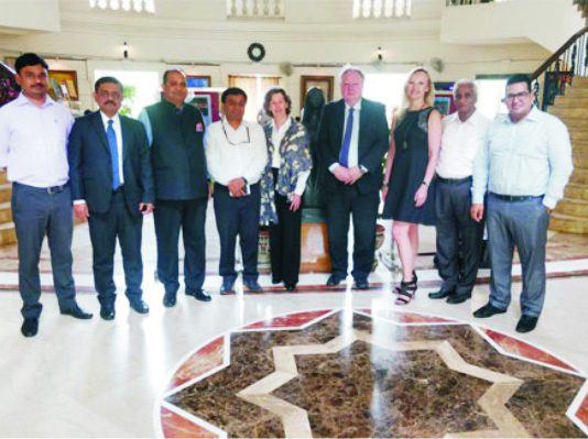 KP Chair Ms Hilde Hardeman Pays First Official Visit to India KP Chair in India