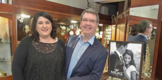 Lynne and Jim Conlon owners at Midas Jewellers Lisburn