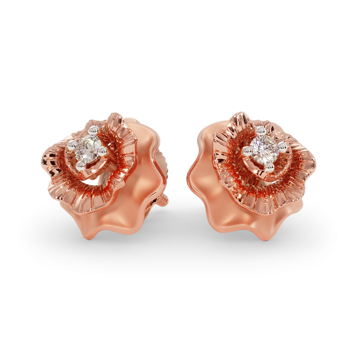 THE FIORE STUD EARRINGS CARNATION COLLECTION