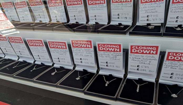 Independent jeweller blames stagnant high street for closure