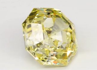 New Diamond Technology to Showcase 10 Carat Lab-Grown Fancy Intense Yellow Diamond at HK Show