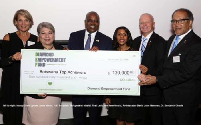 Diamond Empowerment Fund Awards $130,000 to Botswana Top Achievers Program