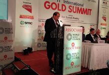 GJEPC Chairman Addresses 11th International Gold Summit in Delhi