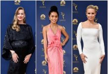 Yvonne Strahovski,Kristen Bell, Yara Shahidi Sparkle in Forevermark Diamonds at the 70th Annual Emmy Awards