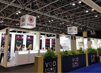 VOD Dubai International Jewellery Show Opens; 64 Exhibitors in India Pavilion