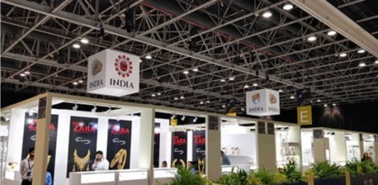 VOD Dubai International Jewellery Show Opens; 64 Exhibitors in India Pavilion