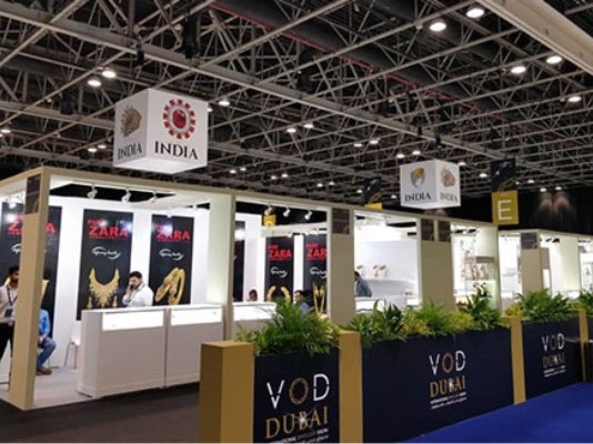 VOD Dubai International Jewellery Show Opens; 64 Exhibitors in India Pavilion
