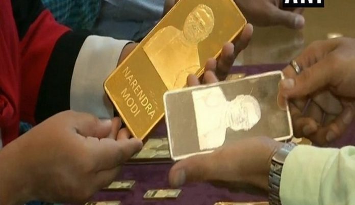 Surat jewellery shop sells gold, silver bars