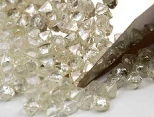 De Beers of rough diamonds
