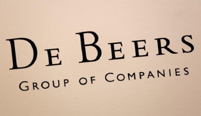 The De Beers logo