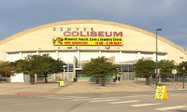 Denver Coliseum Mineral Fossil Gem & Jewelry Show 2019