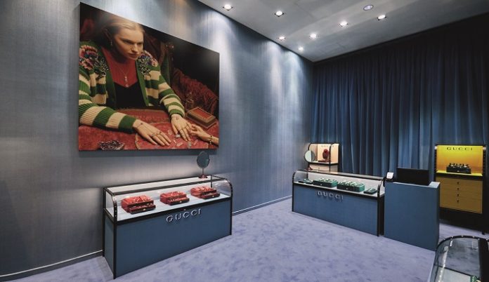 Gucci watch and jewellery pop-up
