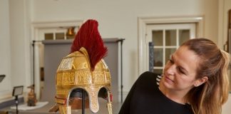 School of Jewellery helps to reconstruct Staffordshire Hoard Helmet