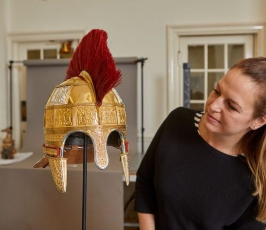 School of Jewellery helps to reconstruct Staffordshire Hoard Helmet