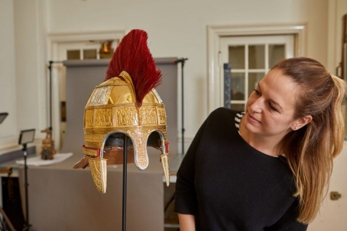 School of Jewellery helps to reconstruct Staffordshire Hoard Helmet