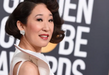 Sandra Oh in Forevermark Diamonds at the 76th Golden Globe Awards