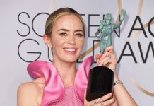 Emily Blunt in Forevermark Diamonds at the 2019 SAG Awards