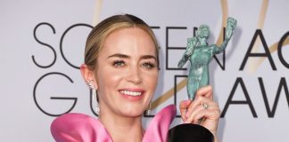 Emily Blunt in Forevermark Diamonds at the 2019 SAG Awards