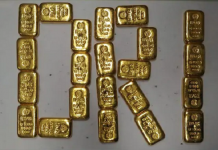 DRI gold smuggled into India from Dubai, Sri Lanka