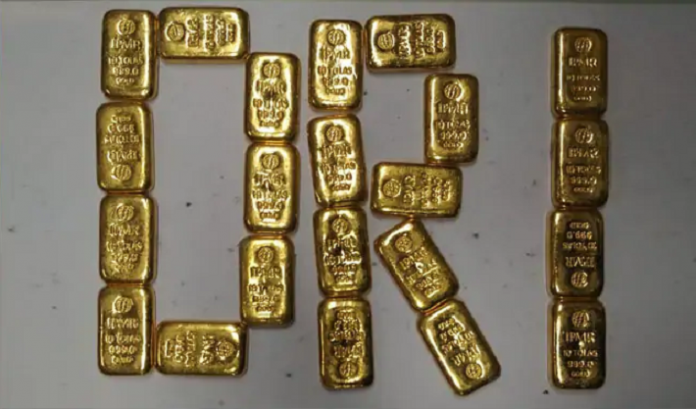 DRI gold smuggled into India from Dubai, Sri Lanka