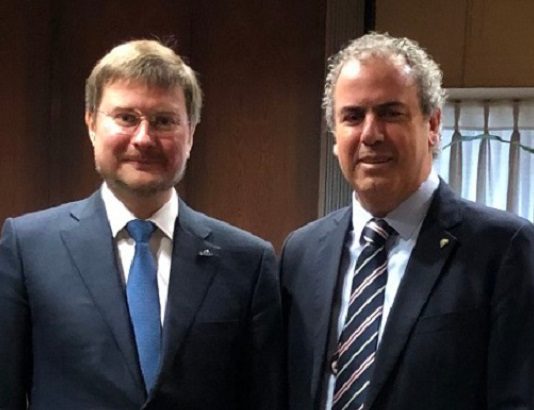 Yoram Dvash And Sergey Ivanov Alrosa