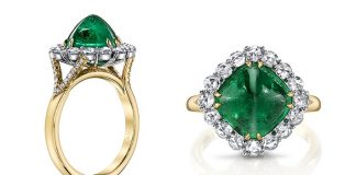 Omi’s Sugarloaf Emerald Ring