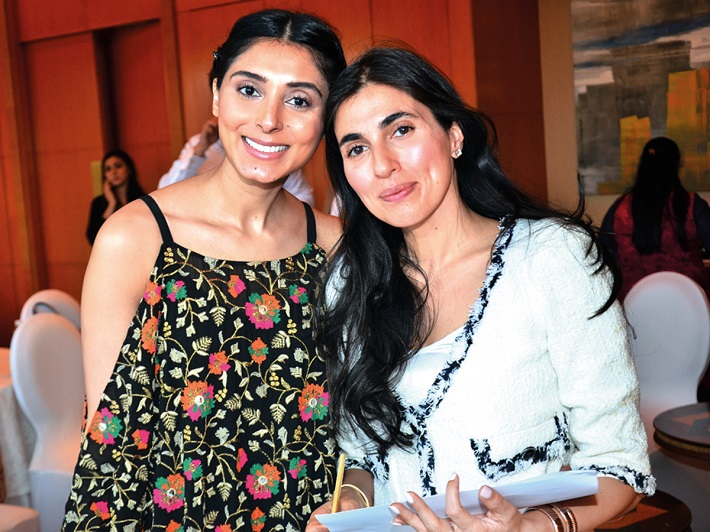 Pernia Qureshi, ace stylist, and Prerna Malhotra, leading blogger