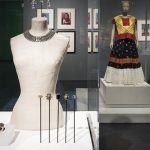 A choker, bracelet and brooches from the show “Frida Kahlo: Appearances Can Be Deceiving.”