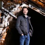 Ben Roberts inside the gold mine near Dolgellau It is owned by Clogau Gold Picture Lor